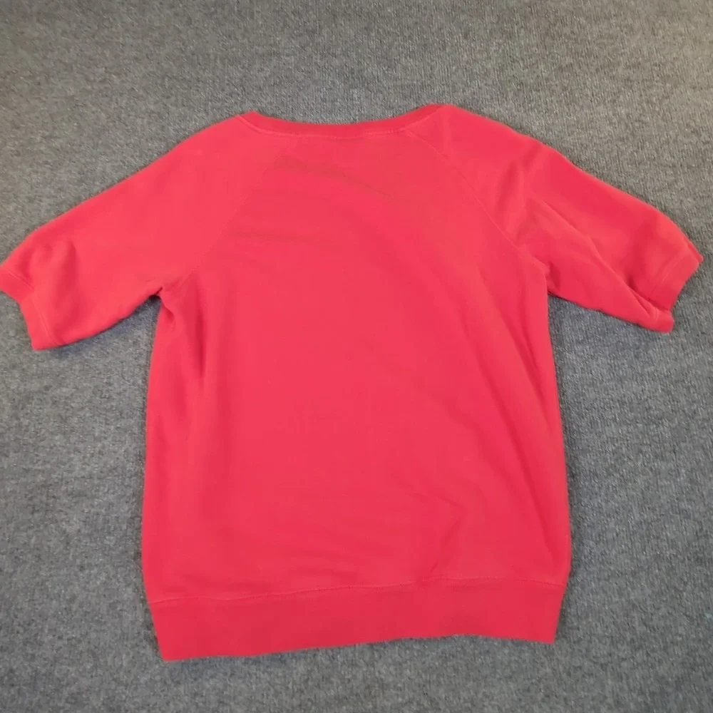 Nike Mens Sportswear Short Sleeve Sweatshirt Crew‎ Neck Futura Logo Small #2661